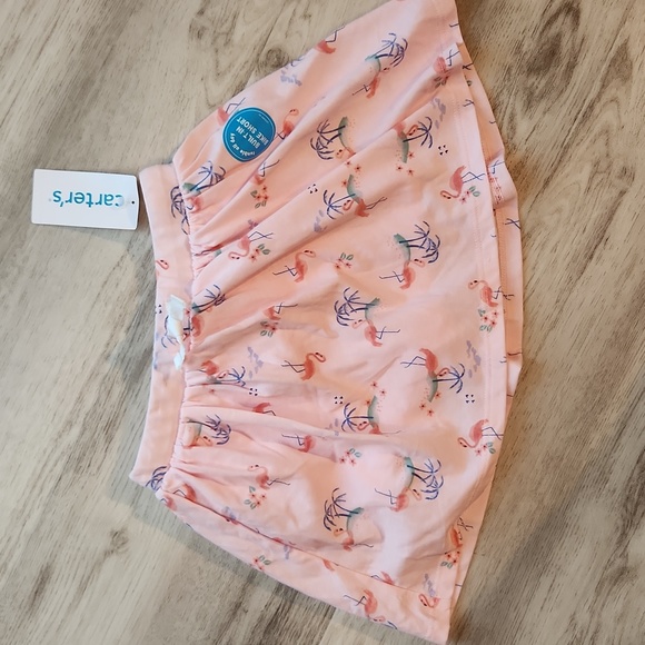 Carter's Toddler Girl Beige Floral Skort main image 1